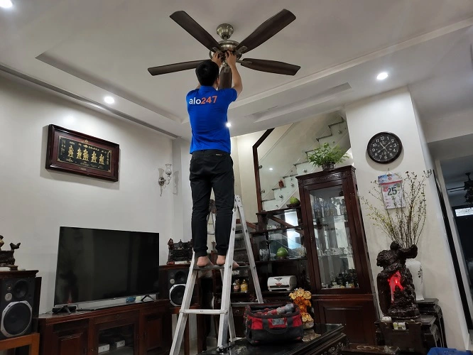 Thợ alo247 sửa quạt trần tận nơi