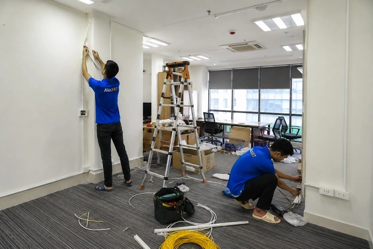 Thợ alo247 thi công hệ thống điện tại Cửa Nam