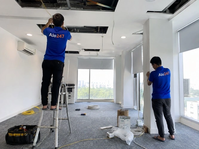 Thợ alo247 thi công hệ thống điện tại Phú Thượng