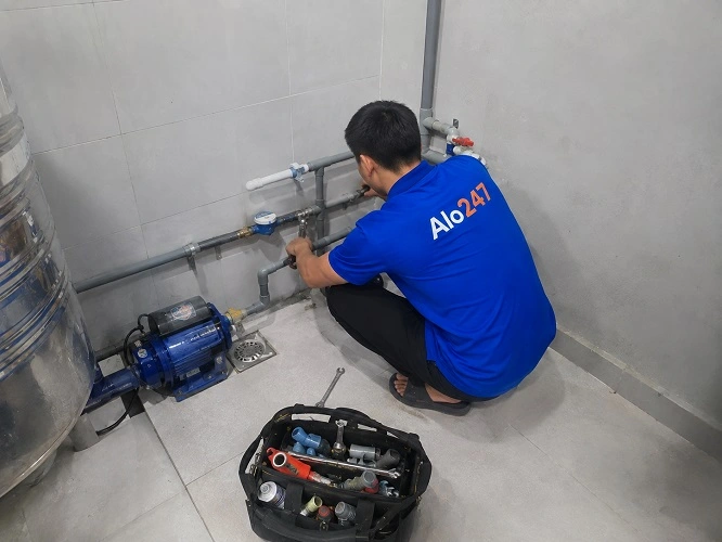 alo247 Dịch vụ sửa chữa lắp đặt điện nước uy tín tại Phú Thượng