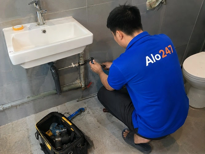 alo247 Dịch vụ sửa chữa lắp đặt điện nước uy tín tại Tây Tựu