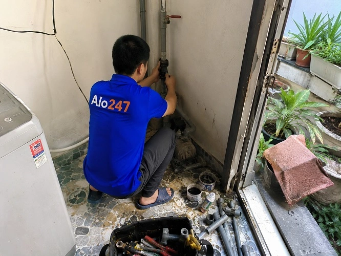 alo247 Dịch vụ sửa chữa lắp đặt điện nước uy tín tại Xuân Đỉnh