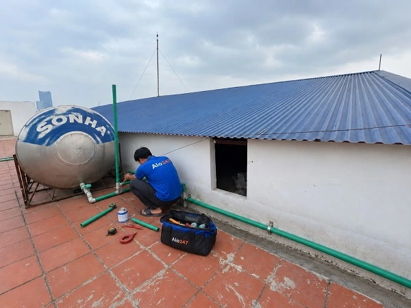 Alo247 dịch vụ sửa chữa đường ống nước tận nơi tại Cửa Nam