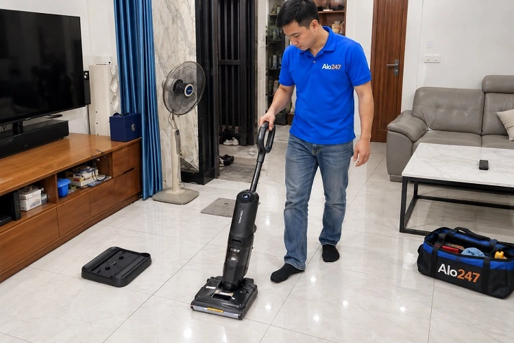 Alo247 dịch vụ sửa máy lau sàn nhà uy tín tại Hà Nội