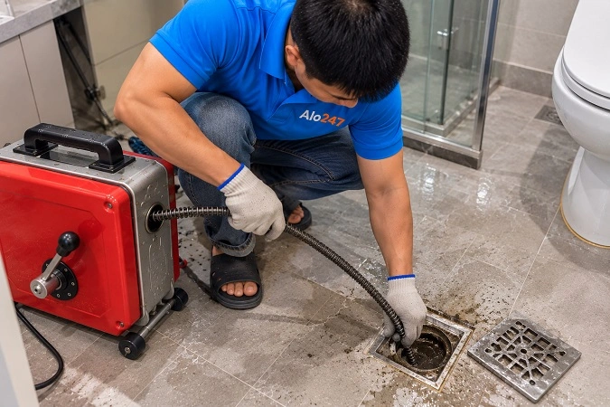 Alo247 dịch vụ thông tắc cống chuyên nghiệp tại Giải Phóng