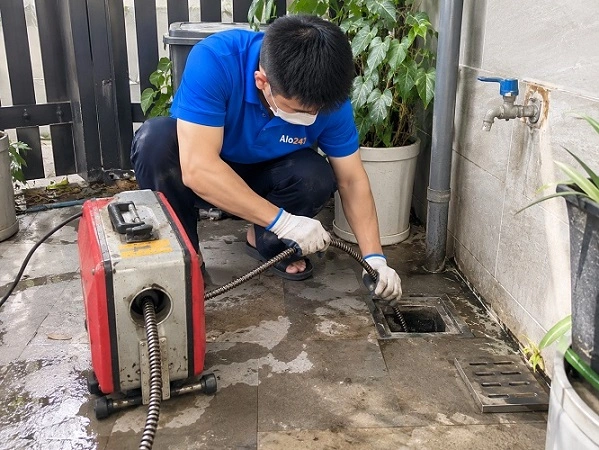 Alo247 dịch vụ thông tắc cống chuyên nghiệp tại Kim Giang