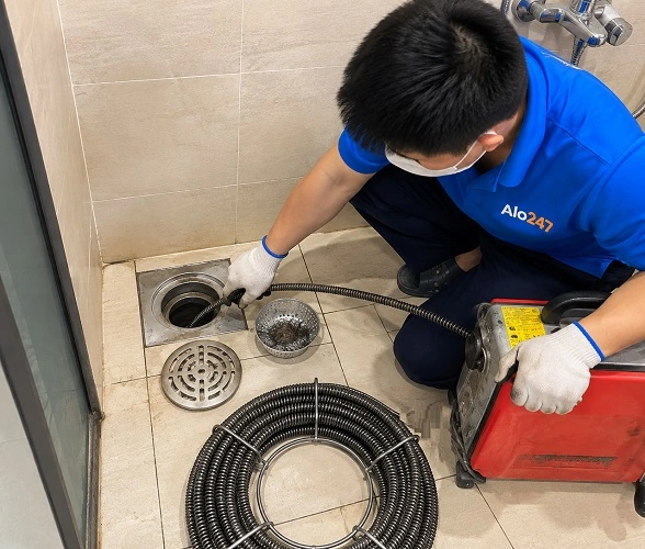 Alo247 dịch vụ thông tắc cống chuyên nghiệp tại Pháp Vân - Tứ Hiệp