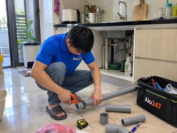 Thợ alo247 sửa ống nước tại nhà phường Ba Đình