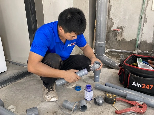 Thợ alo247 sửa ống nước tại nhà phường Cầu Giấy