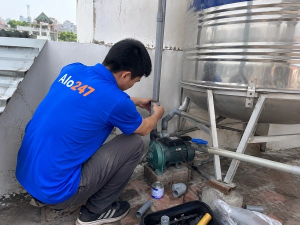 Thợ alo247 sửa ống nước tại nhà phường Giảng Võ