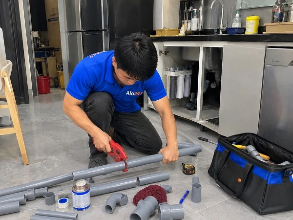 Thợ alo247 sửa ống nước tại nhà phường Hai Bà Trưng