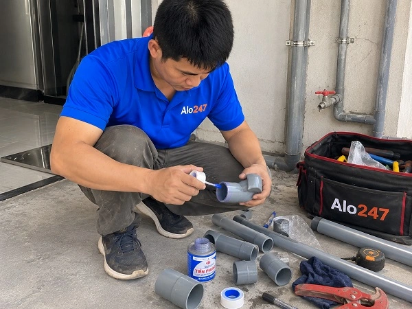 Thợ alo247 sửa ống nước tại nhà phường Nghĩa Đô