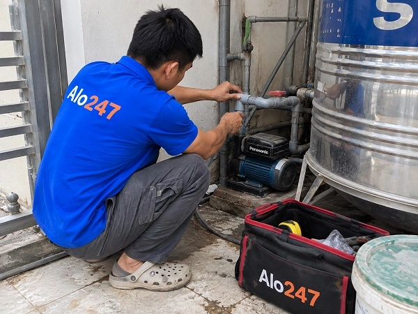 Thợ alo247 sửa ống nước tại nhà phường Tây Mỗ