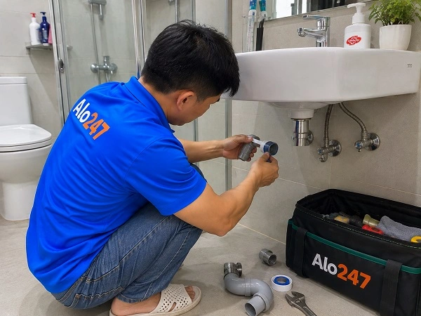 Thợ alo247 sửa ống nước tại nhà phường Yên Hoà