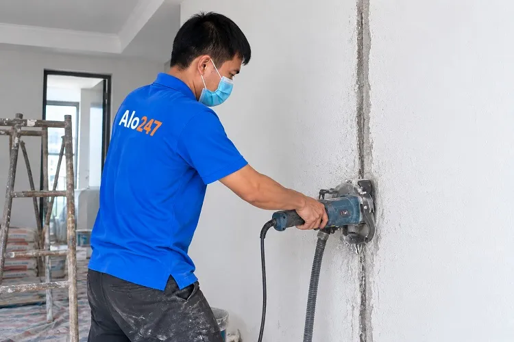 Alo247 dịch vụ cắt tường gạch tại Hà Nội