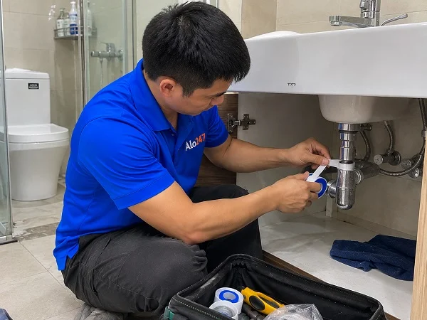 Alo247 dịch vụ sửa chữa đường ống nước tận nơi tại Yên Nghĩa