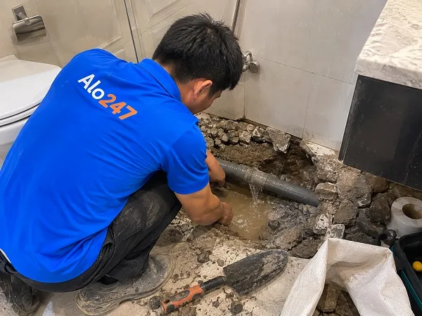 Thợ alo247 sửa ống nước tại nhà phường Phú Lương