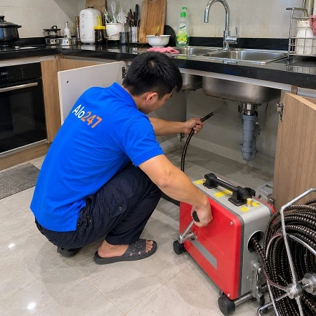 Alo247 dịch vụ thông tắc cống chuyên nghiệp tại Mễ Trì
