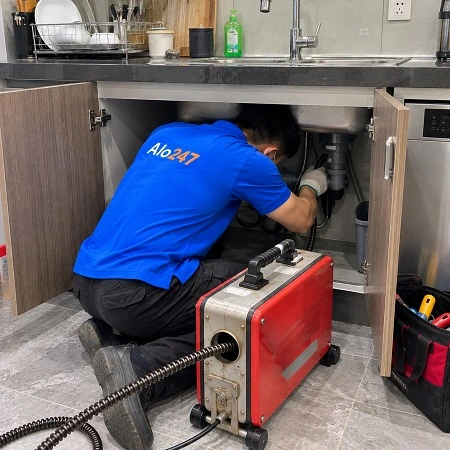 Alo247 dịch vụ thông tắc cống chuyên nghiệp tại Phùng Khoang
