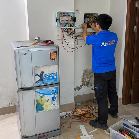 Alo247 dịch vụ xử lý sự cố chập điện và rò rỉ nước khẩn cấp tại Đại Kim