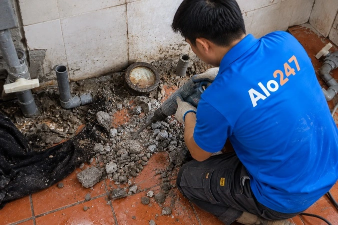 Alo247 dịch vụ xử lý sự cố chập điện và rò rỉ nước khẩn cấp tại Thanh Hà