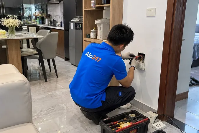 Alo247 dịch vụ xử lý sự cố chập điện và rò rỉ nước khẩn cấp tại Ciputra