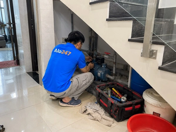 Thợ Alo247 sửa chữa điện nước tại nhà uy tín chuyên nghiệp tại Kim Văn Kim Lũ