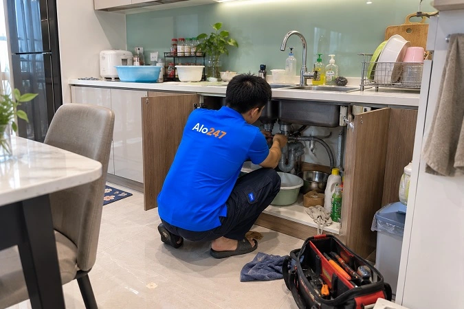 Thợ Alo247 sửa chữa điện nước tại nhà uy tín chuyên nghiệp tại Ngoại Giao Đoàn