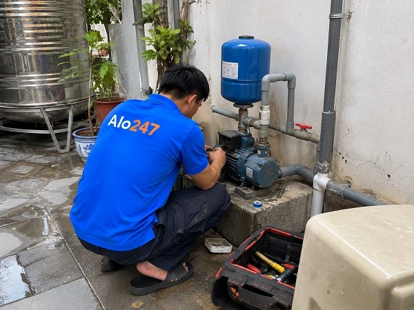 Thợ Alo247 sửa chữa điện nước tại nhà uy tín chuyên nghiệp tại Pháp Vân - Tứ Hiệp