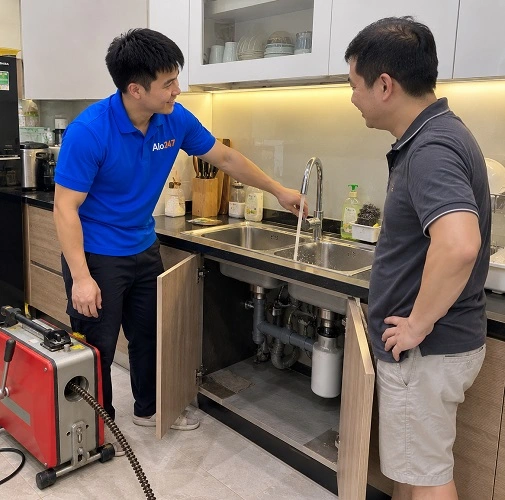 Thợ alo247 tư vấn cách hạn chế tắc nghẽn cho khách hàng
